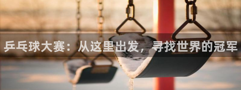 678体育停运后：乒乓球大赛：从这里出发，寻找世界的冠军